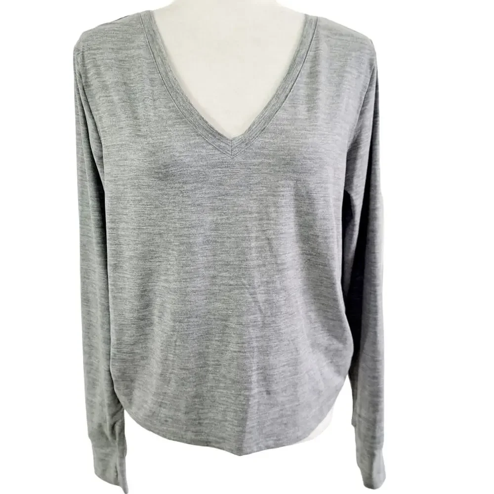 SO Open Back Long Sleeve Twisted Top